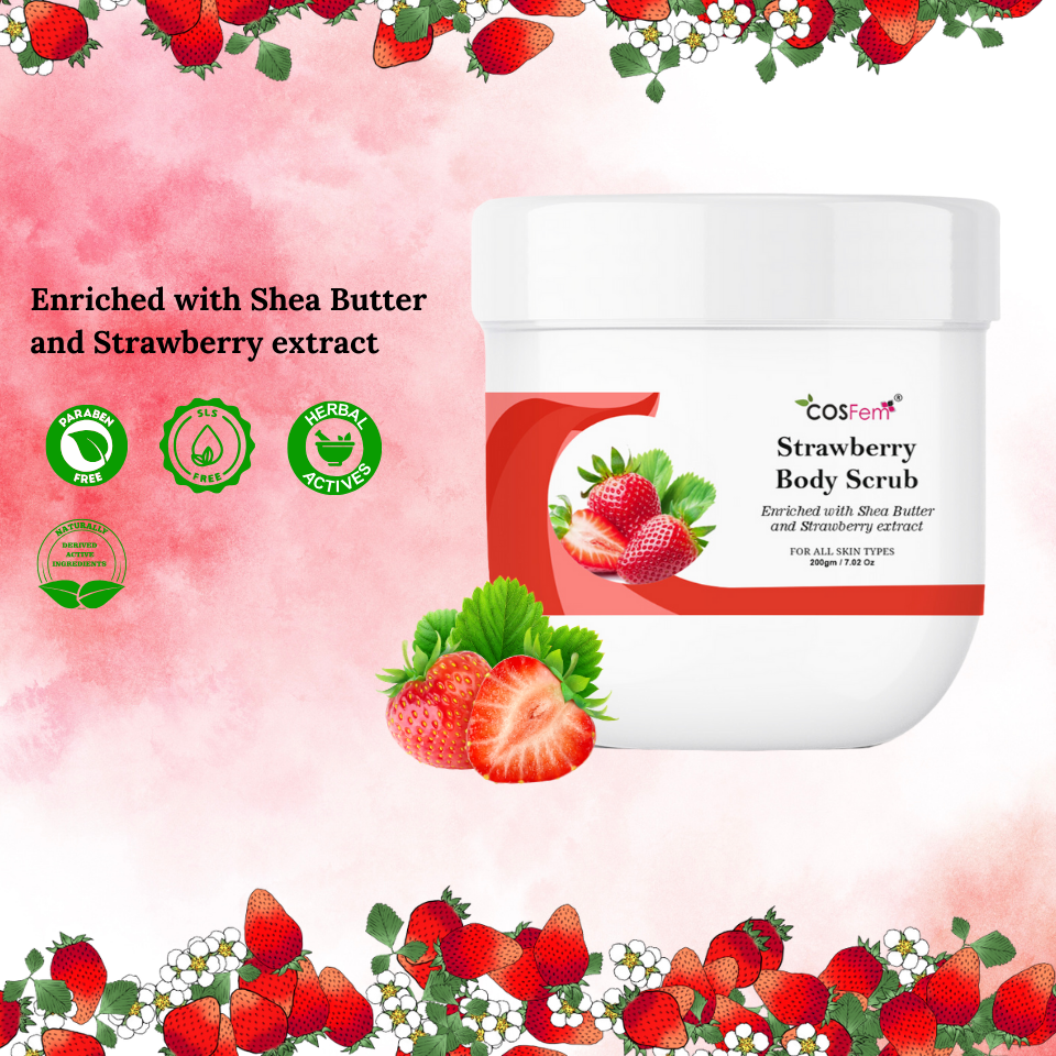STRAWBERRY BODY SCRUB-200GM