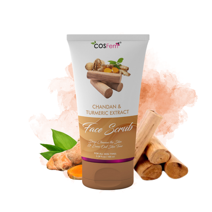 HALDI AND CHANDAN FACE SCRUB-100ML