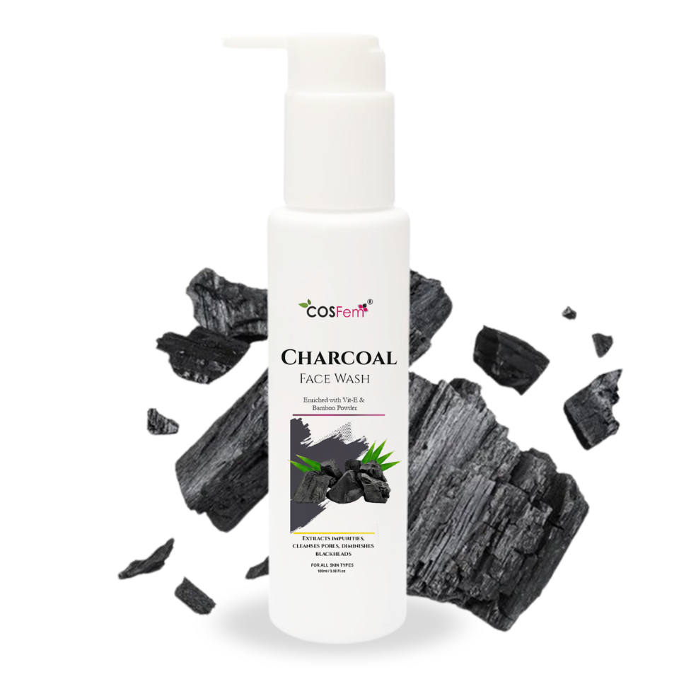 CHARCOAL FACE WASH-100ML