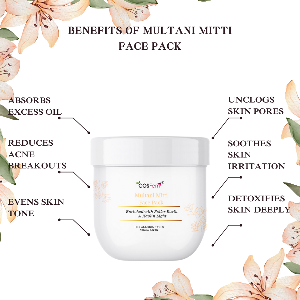 MULTANI MITTI FACE PACK-100ML