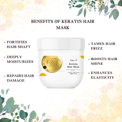 KERATIN HAIR MASK-200GM