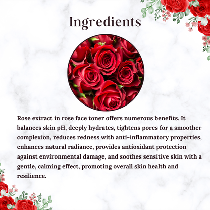 ROSE FACE TONER-100 ML