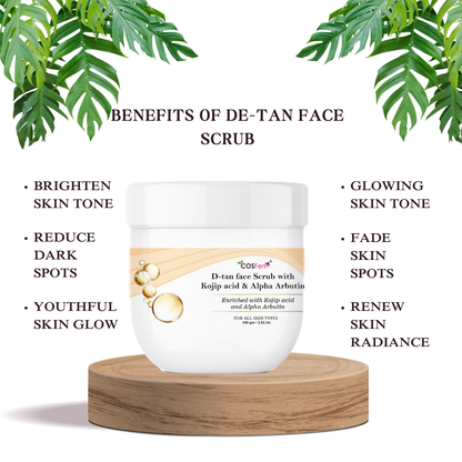 D-TAN FACE SCRUB-100GM