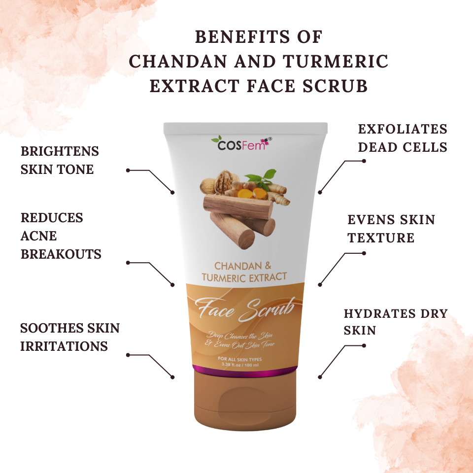 HALDI AND CHANDAN FACE SCRUB-100ML